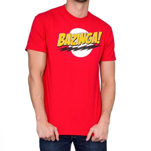 Big Bang Theory Sheldon Cooper Bazinga Flash Halloween Shirt - Picture 2 of 3
